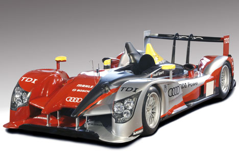 Den nye bemaling på Audi R15+